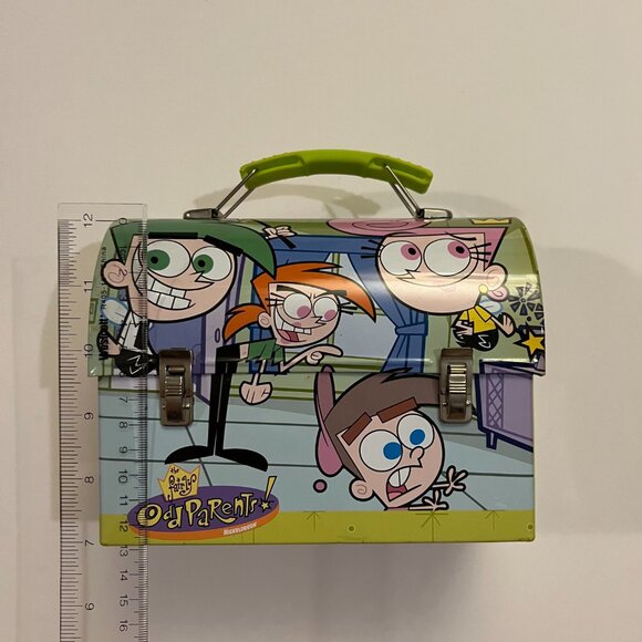 Vintage Fairly Odd Parents Nickelodeon tin lunchbox - Picture 10 of 10